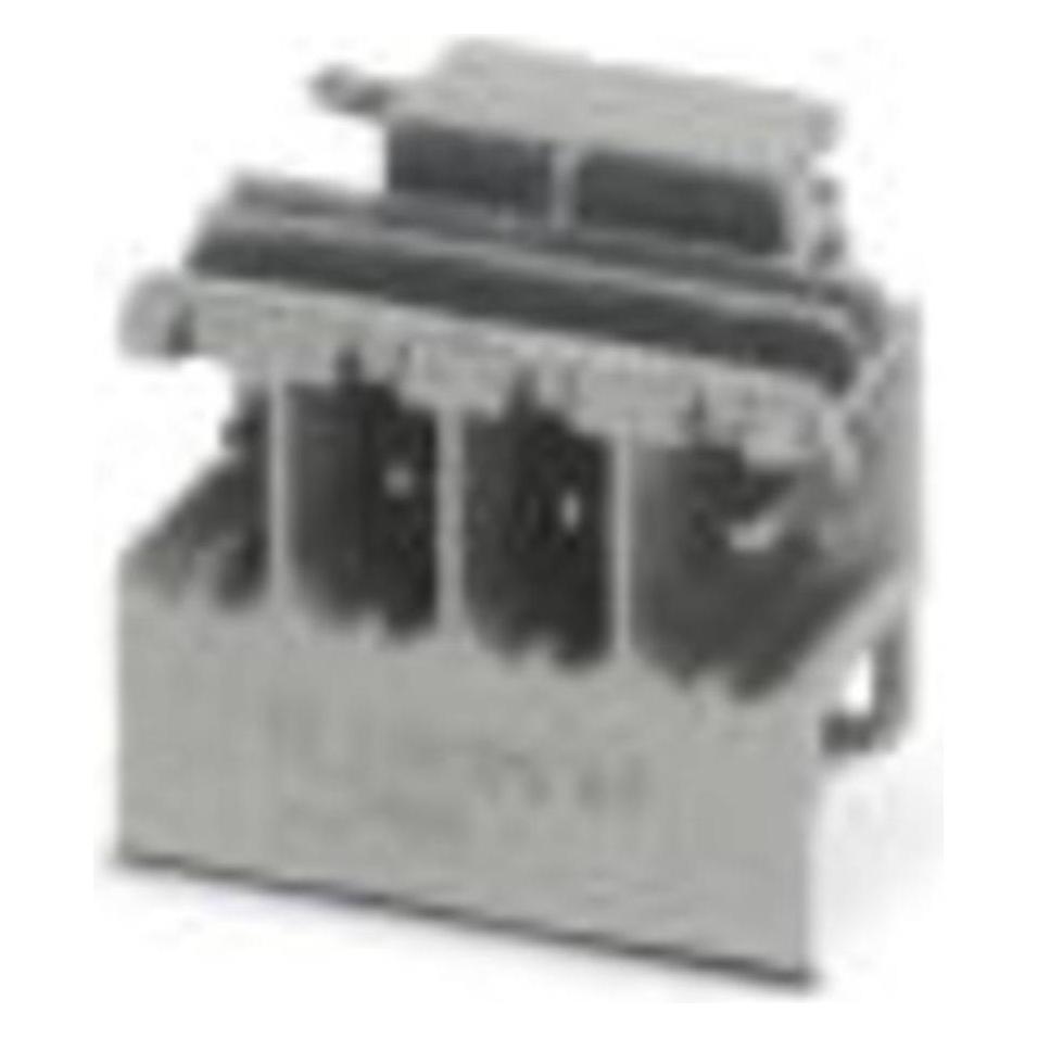 Phoenix Contact Contactdoosbehuizing MSTBO Aantal polen Totaal 4 Tussenruimte: 5 mm 2200325 50 st., Kabels + Stekkers, Grijs