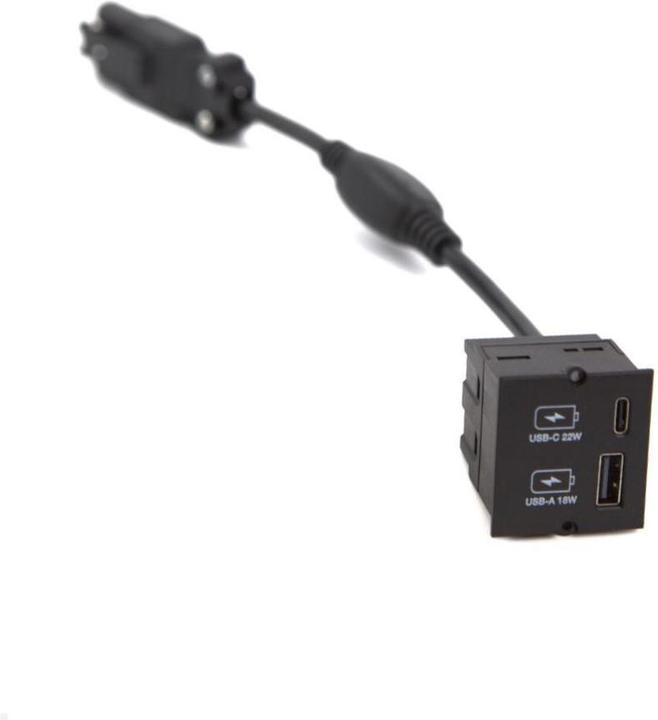 Image du produit Bachmann Custom Modul Ladegerät USB-A 18W, USB-C 22W (22 W)