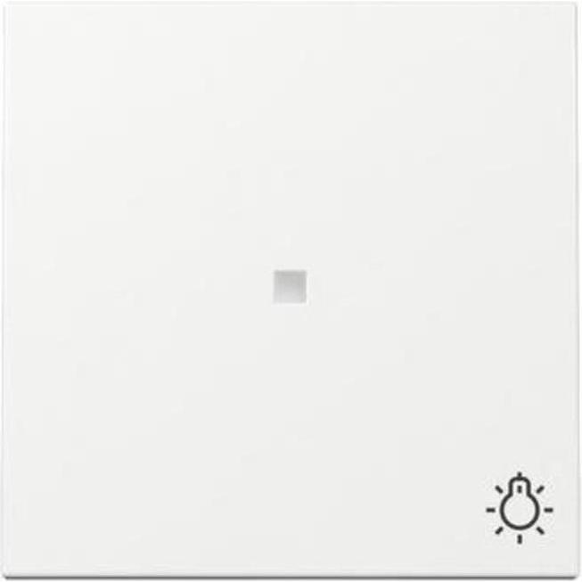 Gira, Zubehör Schalterprogramm, Wippe Kontrollf.+Symb.Licht 367403 System 55 Reinweiss