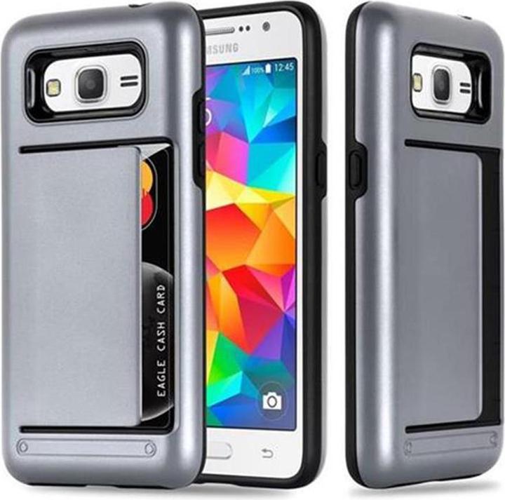 Immagine prodotto Cadorabo Custodia ibrida con tasca per carte di credito (Samsung Galaxy Grand Prime)