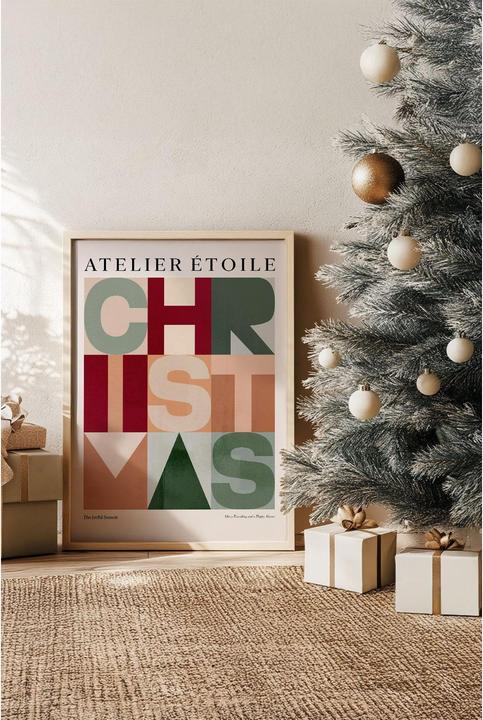Actual product image Wallxpert Weihnachtsbild Christmas