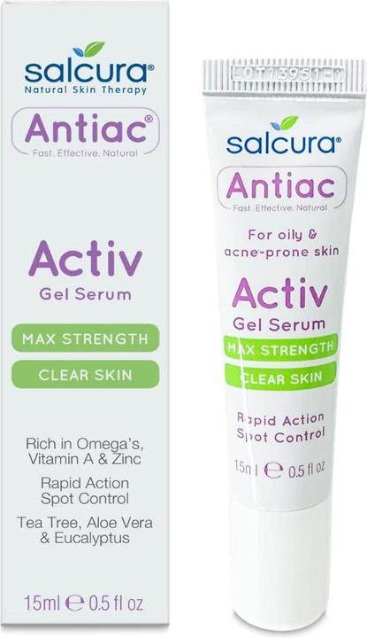Image du produit Salcura Antiac Activ Gel Sérum 15 ml (15 ml, Gel visage)