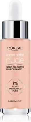 Actual product image L'Oréal Paris LOreal Paris Accord Parfait Nude Plumping Tinted Serum - 1-2 Rosy Light, 30 ml