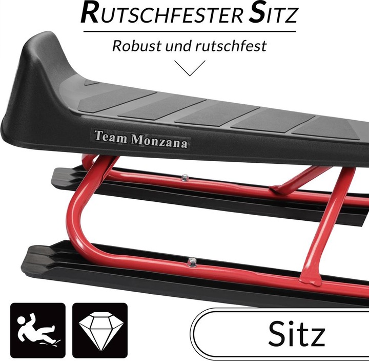 Produktbild Monzana Rodelschlitten Snow