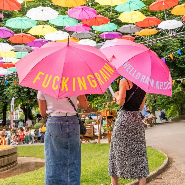 Actual product image Fisura Stockschirm Rain, welcome back