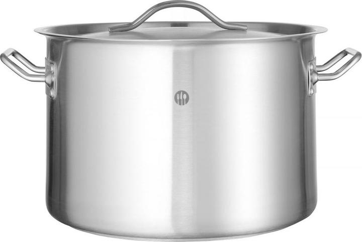 Produktbild Hendi Kochtopf, mittel - mit Deckel,, Budget Line, 14L, ⌀300x(H)200mm (30 cm, Kochtopf, Aluminium)