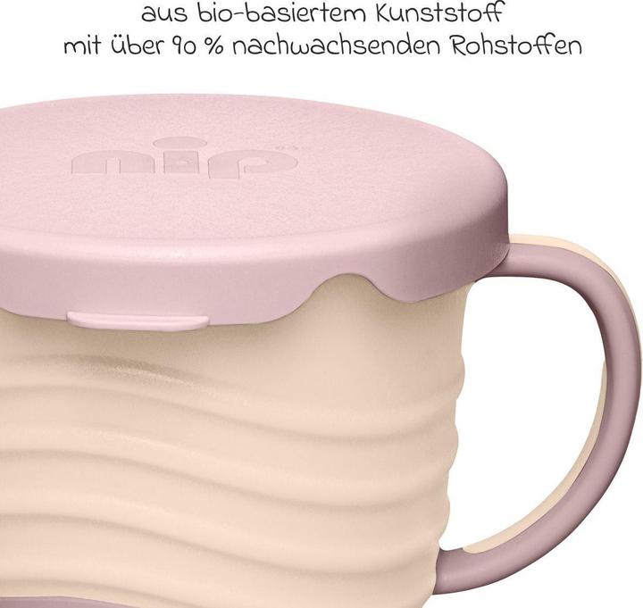 Produktbild NIP Nahrungsbehälter & Portionierer Snackbox / Kindertasse 2in1 eat green -