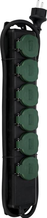 Actual product image REV Socket strip IP44 6-way 1.4m (6 x, CEE 7/3, 1.40 m)
