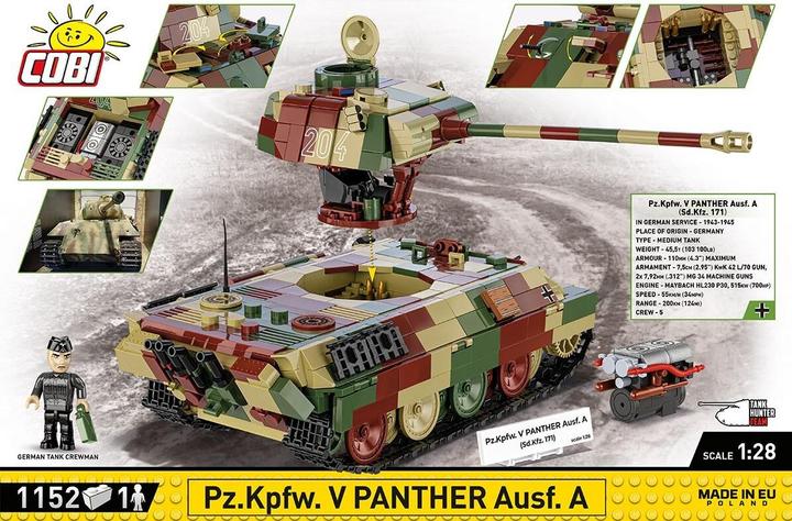 Cobi Pz.Kpfw.V Panther Ausf.A
