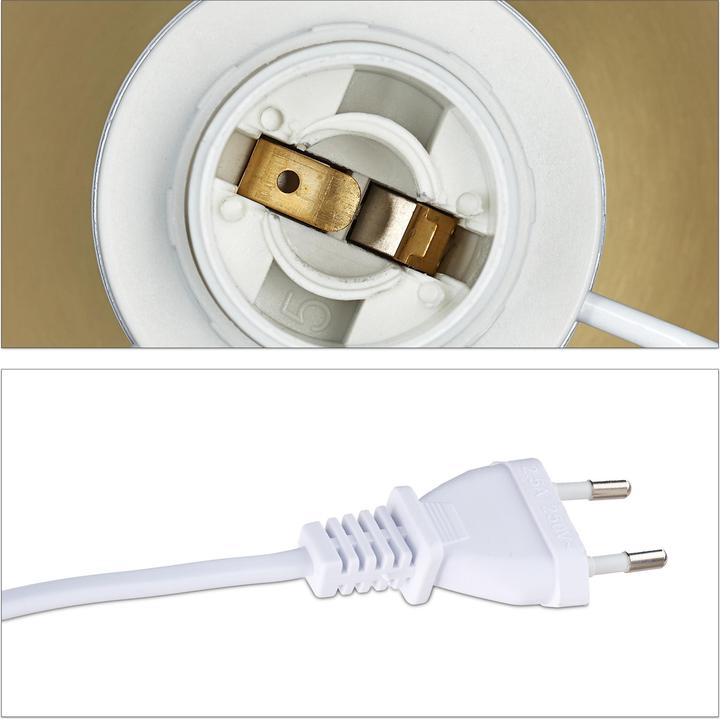 Produktbild Relaxdays Nachttischlampe 2er Set (E14)