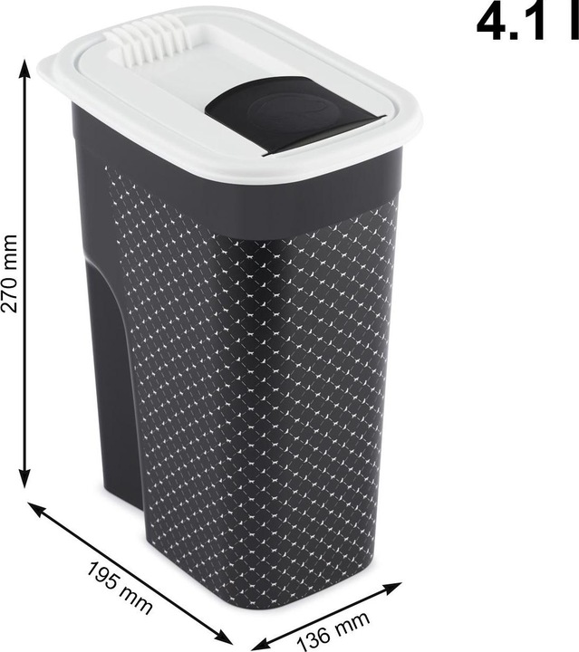 Actual product image Rotho FLO animal food bulk tin