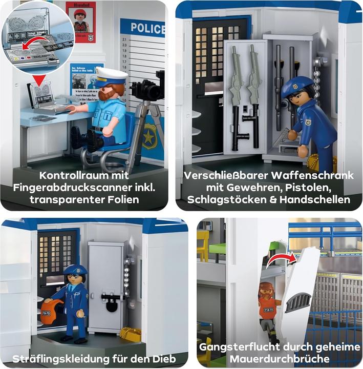 Produktbild Playmobil Polizei-Kommandozentrale (71873, Playmobil City Action)