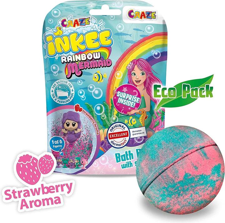 Actual product image Craze Inkee Surprise Mermaid (Bath salts)