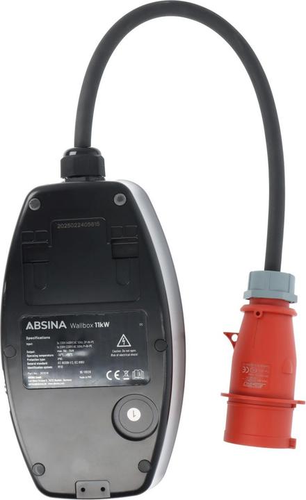 Immagine prodotto Absina Wallbox (Tipo 2, 11 kW, 16 A, CEE 16)