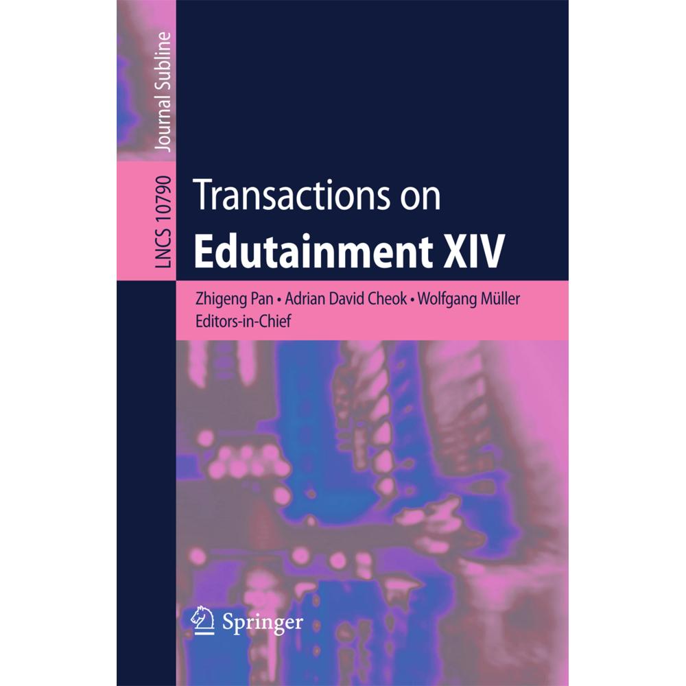 Thumbnail - Transactions on Edutainment XIV, Fachbücher von Adrian David Cheok, Wolfgang Müller, Zhigeng Pan