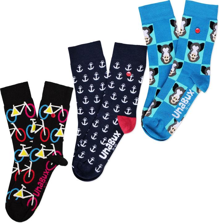 Produktbild Unabux Freizeitsocken Mix (41 - 46)
