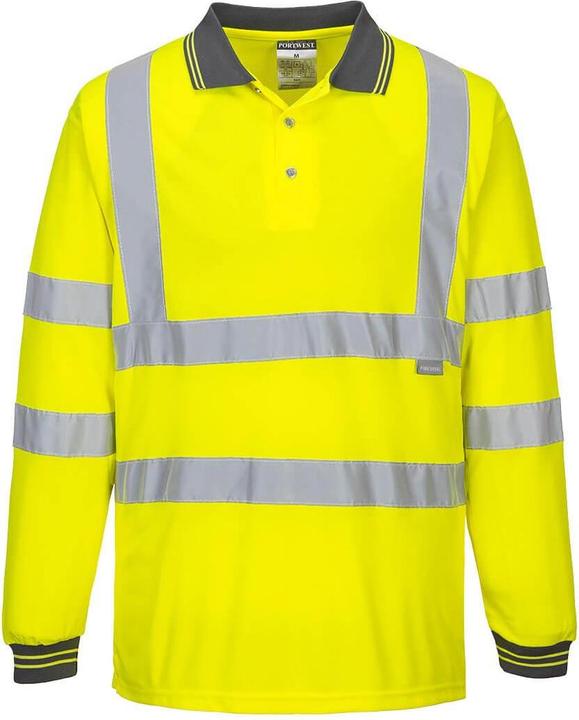 Actual product image Portwest S277 Polo shirt signalling clothing long-sleeved (XL)