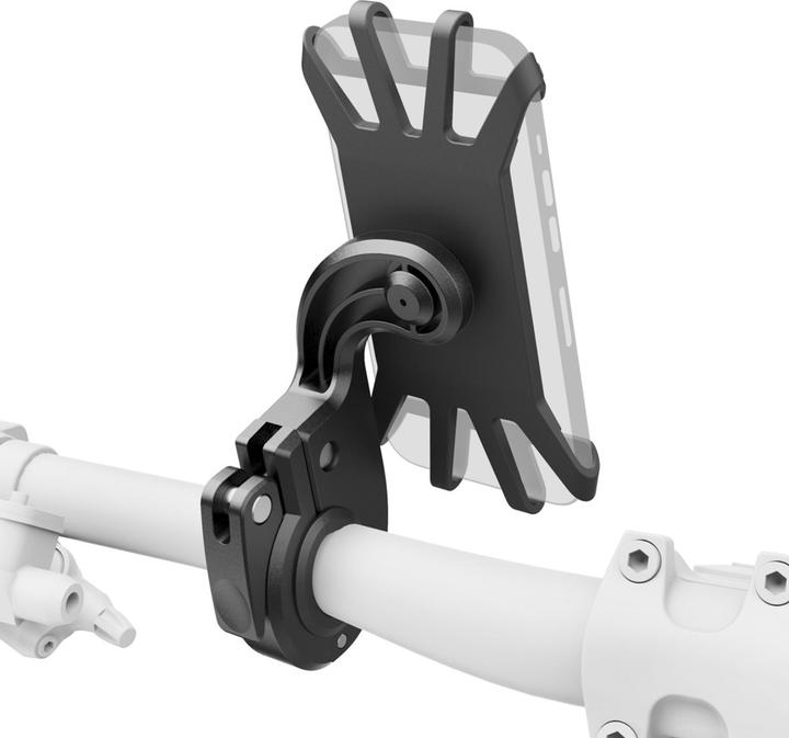 Produktbild Hama Handyhalterung für E-Bike, schnelle Anbringung, Silikon, drehbar, universal