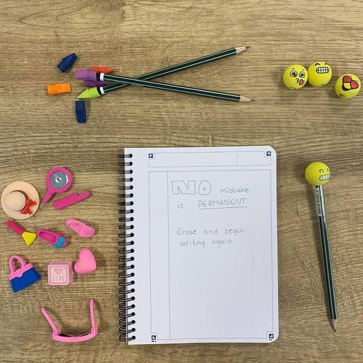 Actual product image Linex Eraser set Girls 3D