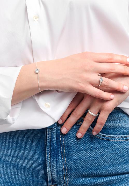 Produktbild Thomas Sabo Ring Zirkonia-Pavé (52, 925 Silber)