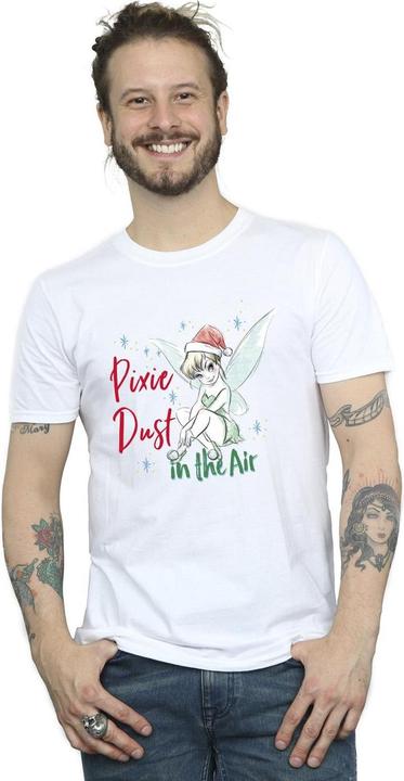 Actual product image Disney Mens Tinker Bell Pixie Dust T-Shirt (L)