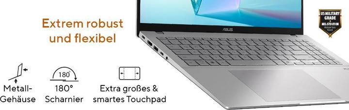 Produktbild ASUS Vivobook S 16 (16", 1000 GB, 32 GB, DE, AMD Ryzen AI 7 350)