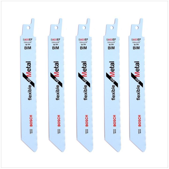 Actual product image Bosch Professional Zubehör Sabre saw blade S 922 EF, Flexi