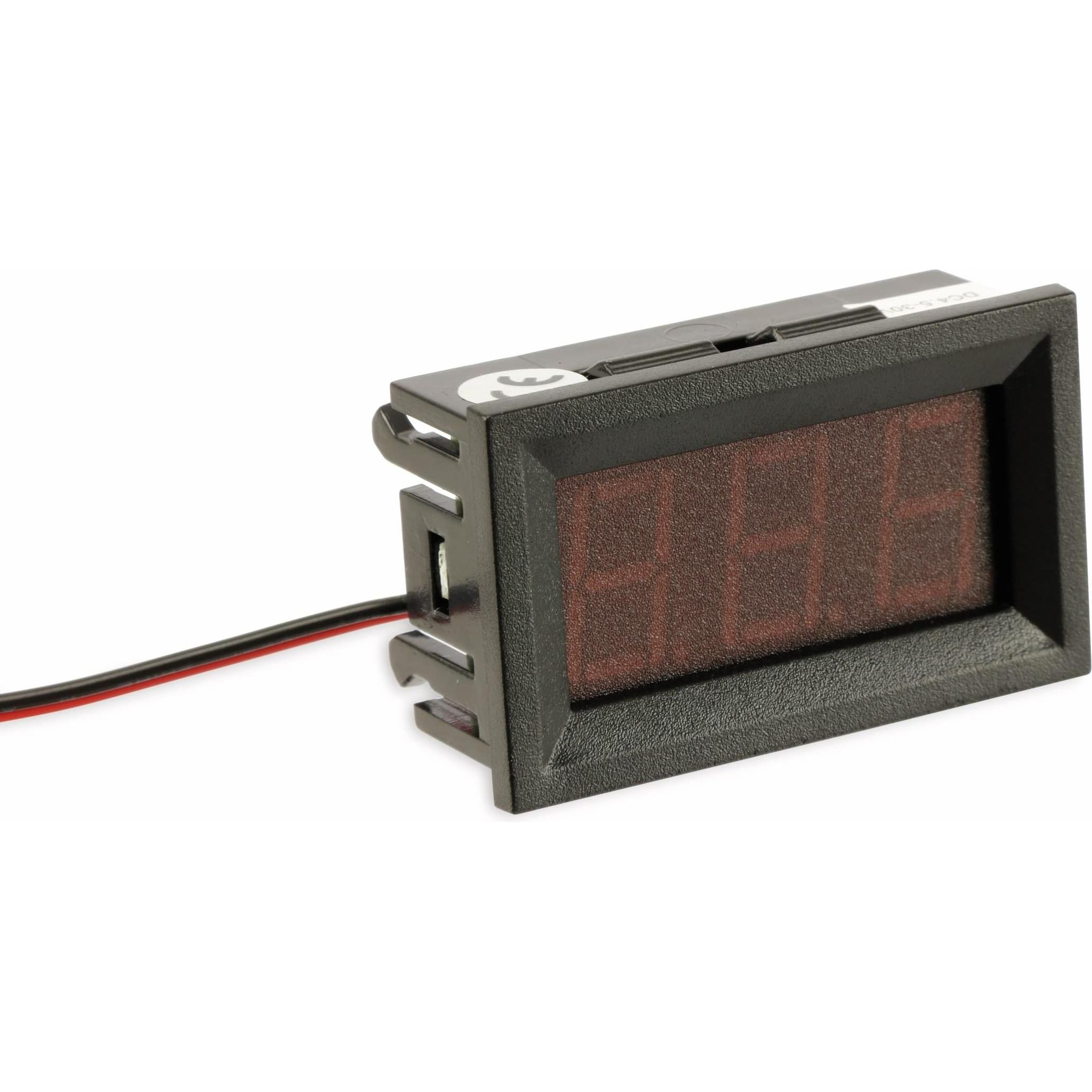 Thumbnail - Eneroid Digital-Voltmeter, 4,5...30 V, 15 mm (Voltmeter), Messtechnik