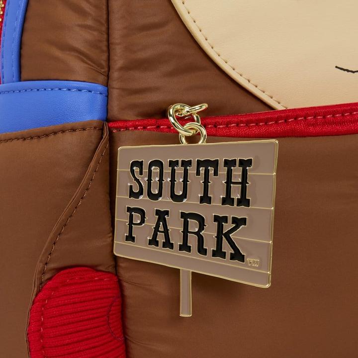 Actual product image Loungefly South Park Stan backpack. 26cm