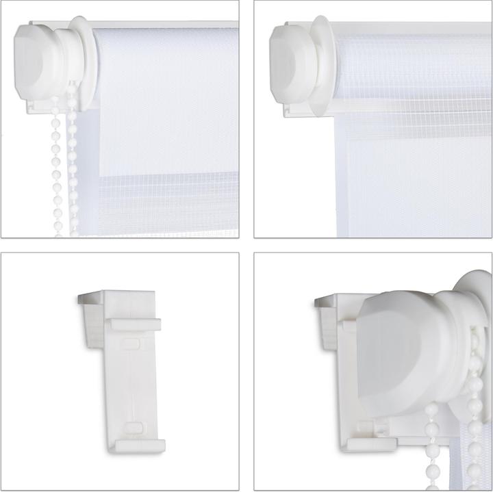 Image du produit Relaxdays Store enrouleur double face klemmfix (80 x 6,5 x 156 cm)