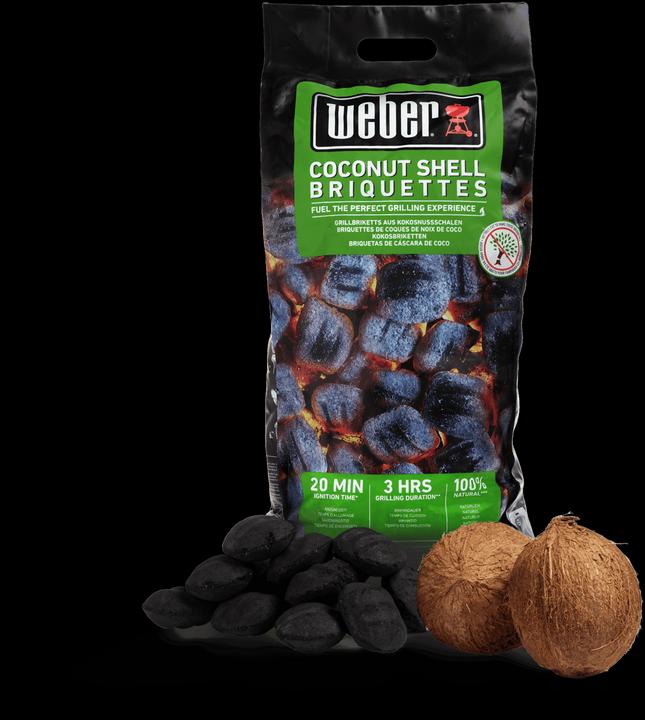 Actual product image Weber Coconut briquettes - 8 kg (8 kg)
