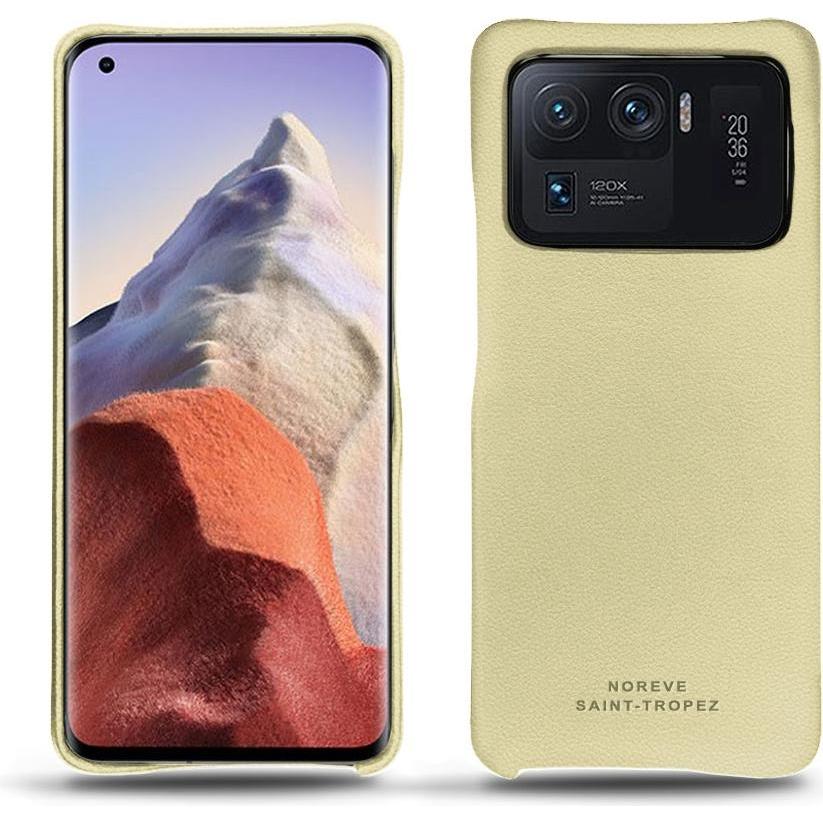 Noreve Lederschutzhülle (Xiaomi Mi 11 Ultra), Smartphone Hülle, Beige