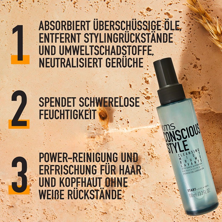 Actual product image KMS California Consciousstyle - Cleansing Mist (100 ml)