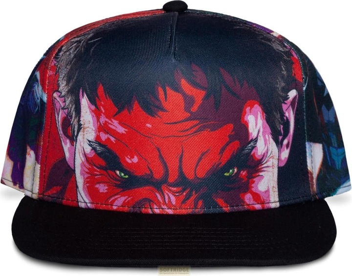 Image du produit Difuzed Captain America - Casquette Snapback Hulk Rouge (Taille unique)