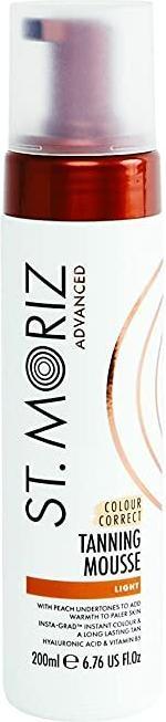 Immagine prodotto St. Moriz St Moriz Mousse Abbronzante Avanzata Correttiva del Colore Luce (Schiuma autoabbronzante, 200 ml)