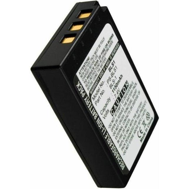 CoreParts Camera Battery for Olympus (Akku), Kamera Stromversorgung, Schwarz