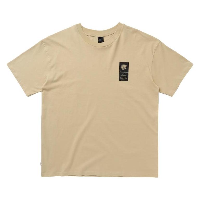 Mystic, Herren, Shirts, Pansy Tee, Beige, Blau, (L)