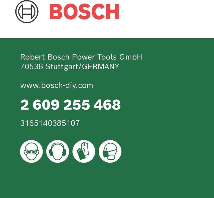 Produktbild Bosch Professional Zubehör Glas- und Fliesenbohrer (8 mm)