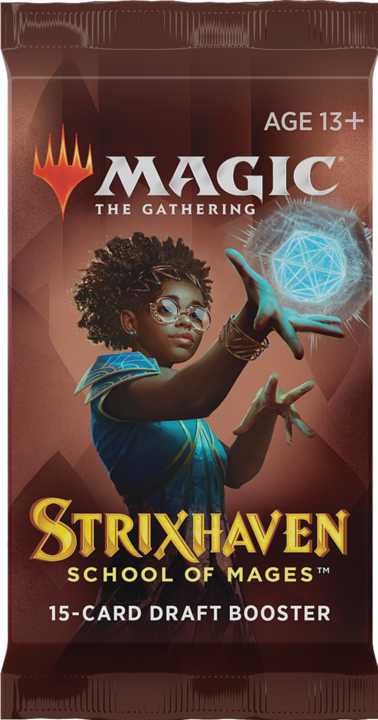 Immagine prodotto Magic the Gathering Scuola di maghi di Strixhaven - Booster Pack Draft (Inglese, Pacchetto Booster)