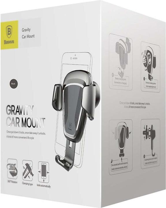 Actual product image Baseus Gravity Car Mount