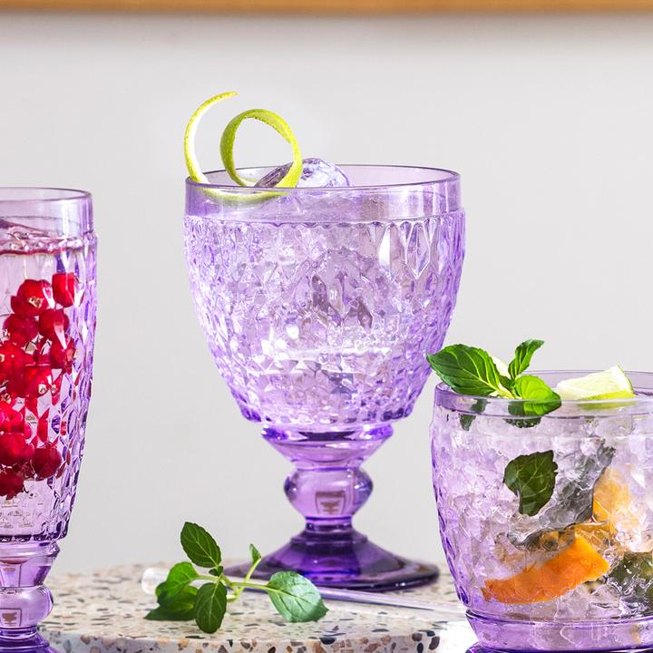 Actual product image Villeroy & Boch Red Wine Glass 4 pcs Boston Lavender (20 cl, 4 Glasses, Red wine glasses)