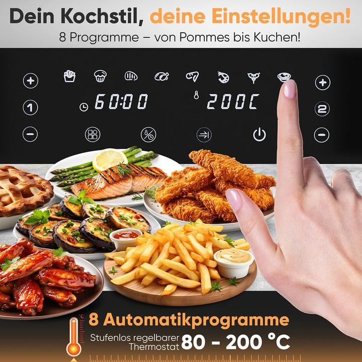Immagine prodotto Bomann ProfiCook Doppelkorbfritteuse PC-FR 1295 H 9L ed