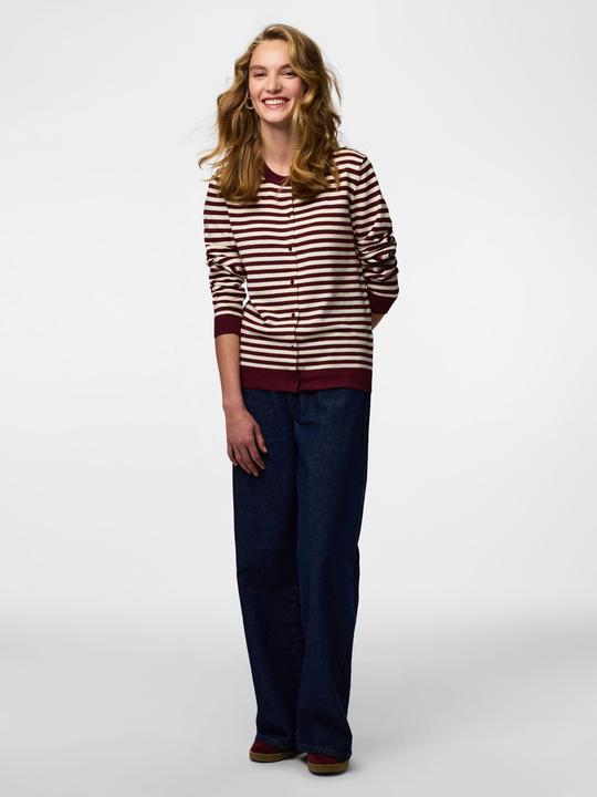 Actual product image Pieces Pcnora Ls O-Neck Knit Cardigan Noos Bc (L)