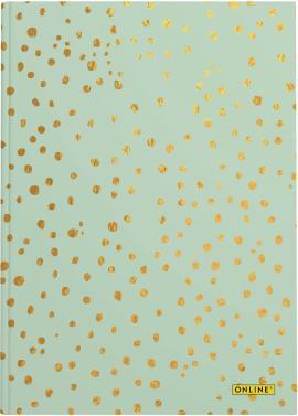 Actual product image Online Notebook A5 07760/6 Spotlights 80g 96 sheets dots (A5, Dotted)