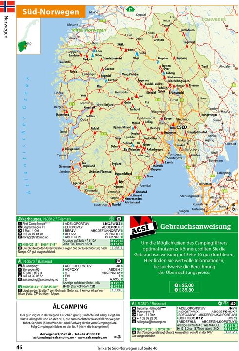 Actual product image ACSI Campingführer Europa 2026