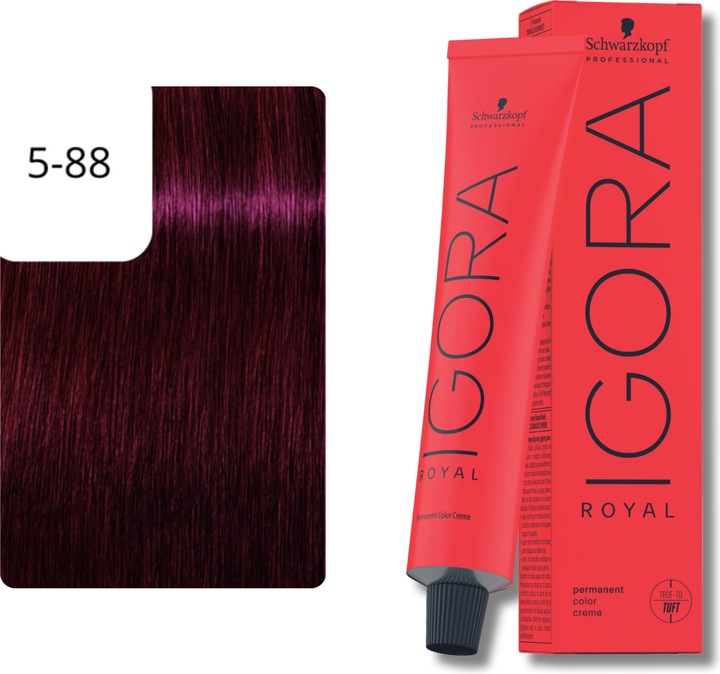 Immagine prodotto Schwarzkopf Professional Igora reale (5-88 Marrone chiaro Rosso Extra)