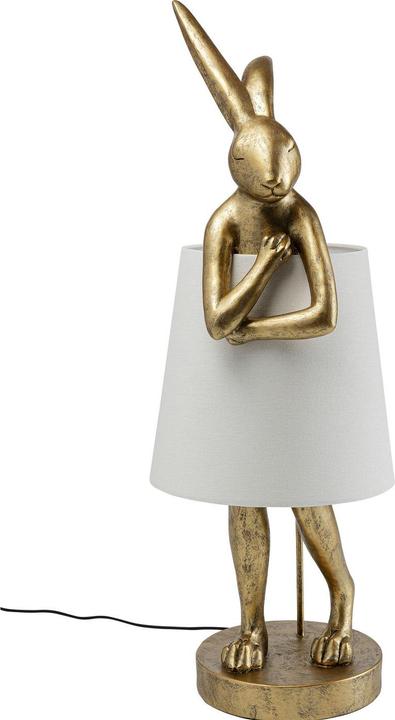 Image du produit Kare Design Lampe à poser Animal Rabbit doré 88cm (E14)