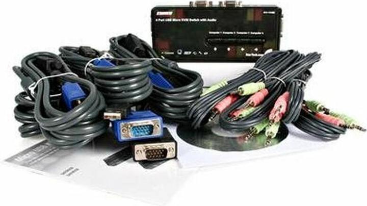 Produktbild StarTech 4 port USB KVM