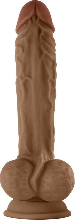 Actual product image Shaft Model A Straight Flexiskin Double Layered Realistic Extremely Soft Dildo with Balls Sex Toys L