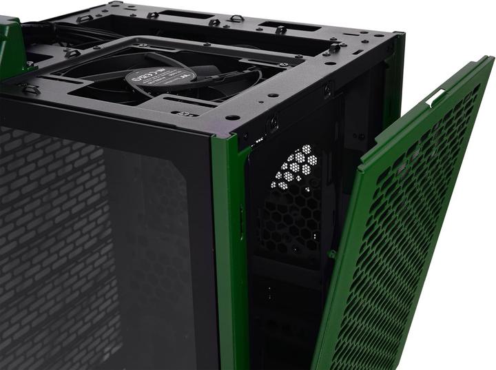 Produktbild Thermaltake The Tower 200 (dunkelgr?n, Tempered Glas) (Mini-ITX)